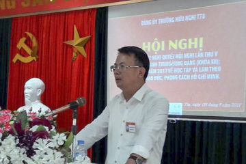 Đảng bộ trường Hữu nghị T78 tổ chức học tập, quán triệt Nghị quyết Hội nghị lần thứ 5 Ban chấp hành Trung ương Đảng khóa XII.