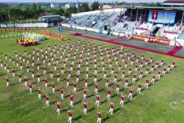 Khai mạc Đại hội TDTT huyện Phúc Thọ lần thứ 9 năm 2017