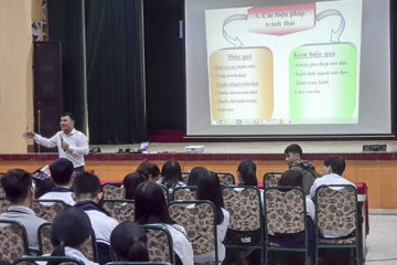 Trường Hữu nghị T78  tuyên truyền chăm sóc sức khỏe sinh sản vị thành niên