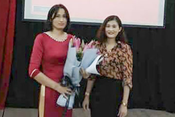 Chi bộ Đào tạo tổ chức lễ kết nạp đảng viên mới