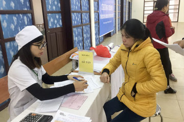 Chương trình tư vấn sức khỏe và sàng lọc phát hiện sớm ung thư cho cán bộ công chức viên chức trường Hữu Nghị T78