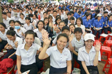 Học sinh trường Hữu Nghị T78 tham dự Ngày hội tư vấn tuyển sinh – hướng nghiệp  năm 2018