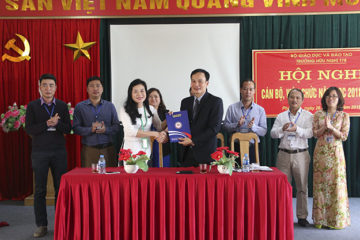 Hội nghị cán bộ, công chức, viên chức và người lao động năm 2018 của Trường Hữu Nghị T78 thành công tốt đẹp