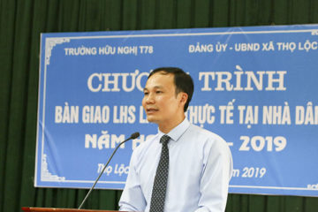 Trường Hữu Nghị T78 thực hiện chương trình đưa Lưu học sinh Lào đi thực tế tại nhà dân năm thứ 5