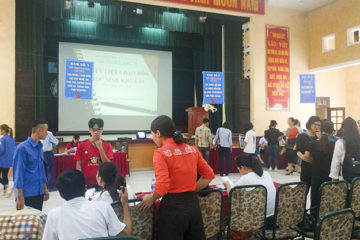 Trường Hữu Nghị T78 tổ chức đón tiếp các em học sinh khối 10 niên khóa 2019 – 2022