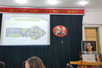 Trường Hữu Nghị T78 tổ chức tập huấn chuyên môn cho giáo viên khối Tiếng Việt