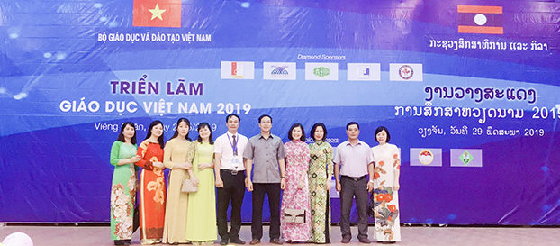 Trường Hữu Nghị T78 tham gia Triển lãm giáo dục Việt Nam tại nước CHDCND Lào lần thứ hai - 2019