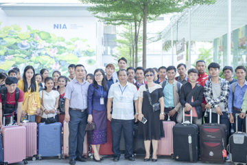 Trường Hữu Nghị T78 đón Lưu học sinh Lào nhập học năm học 2019-2020