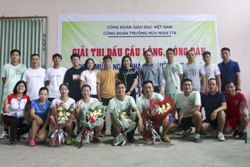 Giải cầu lông, bóng bàn chào mừng ngày Nhà giáo Việt Nam 20-11