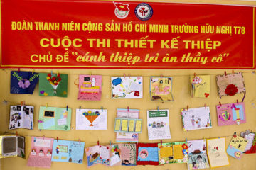 Đoàn Thanh niên trường Hữu nghị T78 thiết thực chào mừng kỷ niệm 37 năm ngày nhà giáo Việt Nam