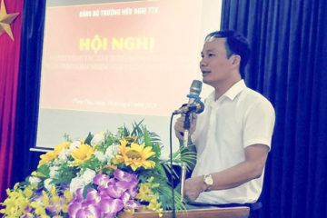 Hội nghị sơ kết công tác xây dựng Đảng 6 tháng đầu năm và triển khai nhiệm vụ trọng tâm 6 tháng cuối năm 2020 trường Hữu Nghị T78