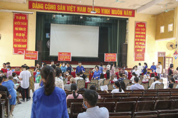 Trường Hữu Nghị T78 tổ chức nhập học cho các em học sinh khối 10 niên khóa 2020 – 2021