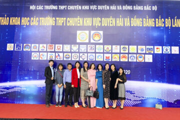 Trường Hữu Nghị T78 tham dự Hội thảo khoa học các trường THPT chuyên khu vực Duyên hải và Đồng bằng Bắc bộ lần thứ XIII