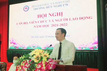 Trường Hữu Nghị T78 long trọng tổ chức hội nghị cán bộ, viên chức và người lao động năm học 2021-2022