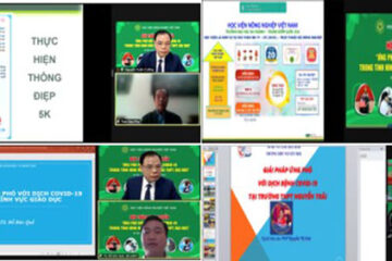Trường Hữu Nghị T78 tham dự Hội thảo trực tuyến “Ứng phó với dịch bệnh COVID-19 trong tình hình mới của các trường THPT, đại học” do Học viện Nông nghiệp Việt Nam tổ chức